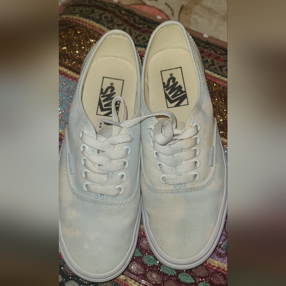 Bleach Wash Vans size 8 - Picture 1 of 8